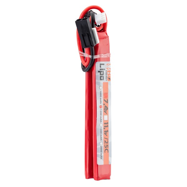 BO - BATTERIE LIPO 2 BATONS 2S 7.4V 1200mAh 25C