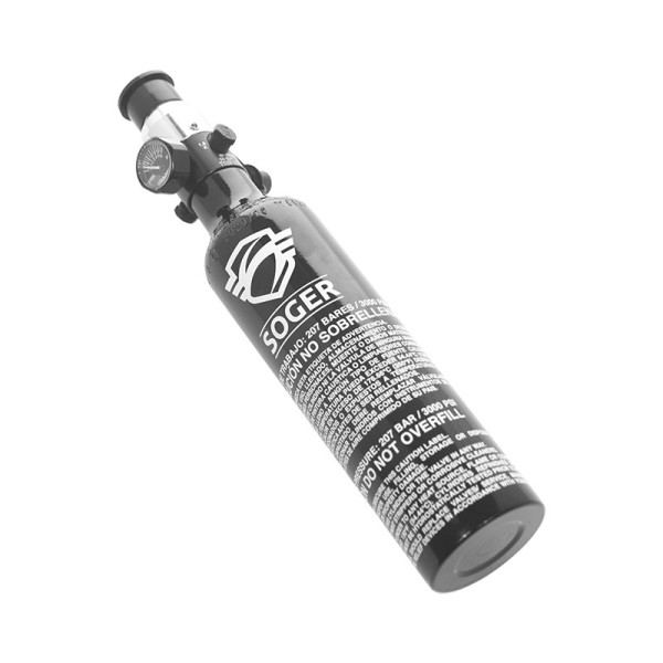 SOGER - BOUTEILLE 0.2L ALU AVEC REGULATEUR - Airsoft Direct Facto