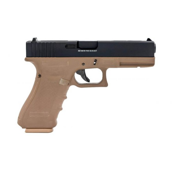 RAVEN - PISTOLET GBB RAVEN EU18 Noir - Airsoft Direct Factory