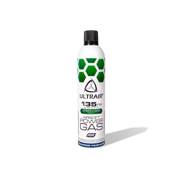 ASG - GAZ ULTRAIR VERT 135 PSI 570ML - Airsoft Direct Factory