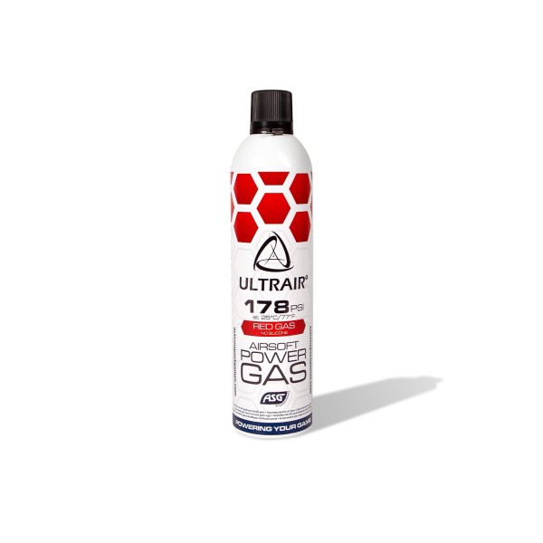 ASG - GAZ ULTRAIR ROUGE 164 PSI 570ML - Airsoft Direct Factory
