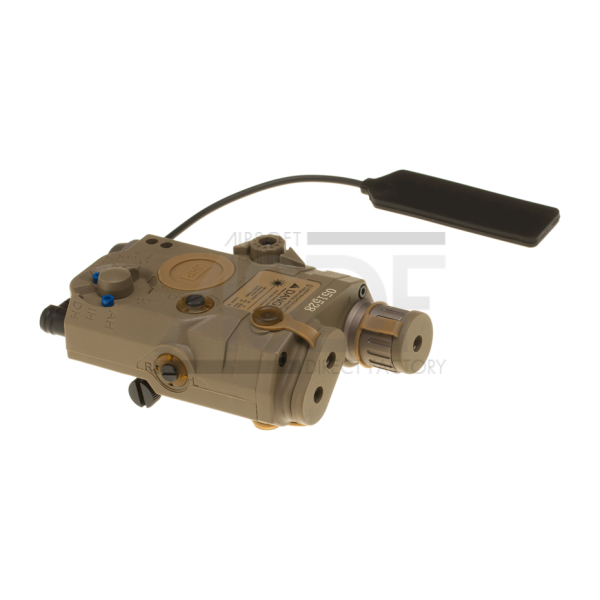 Boîtier PEQ Laser Vert & Lampe Element - Fixation Picatinny