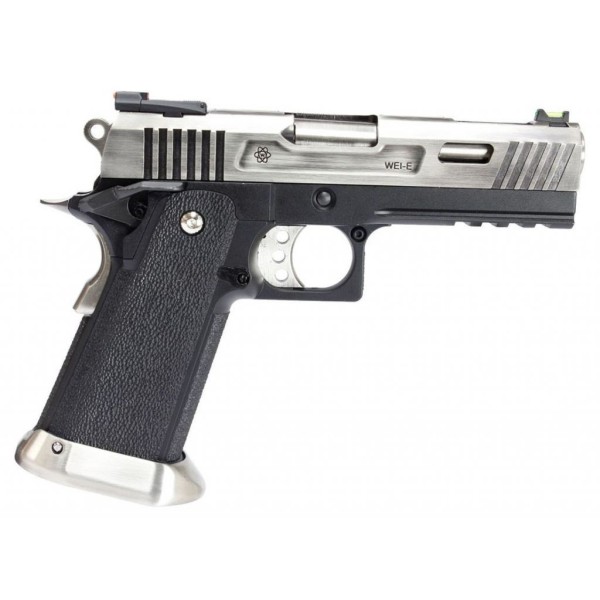 WE - HI-CAPA 4.3 CHROME ALLOSAURUS - Airsoft Direct Factory