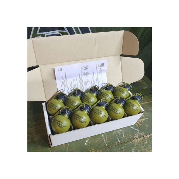 Grenade Sonore Pyrosoft P-67-M OTAN pour Airsoft