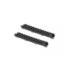 Rails M-LOK 5'' Amoeba - Double Pack pour Airsoft
