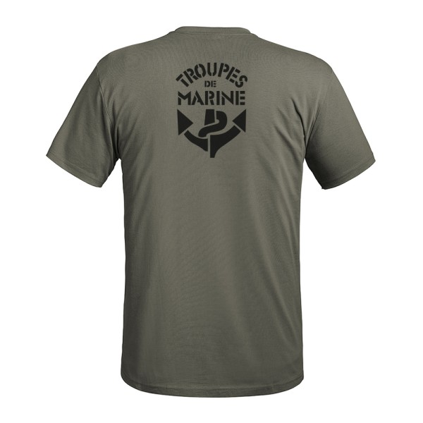 A10 - T-SHIRT STRONG TROUPES DE MARINE