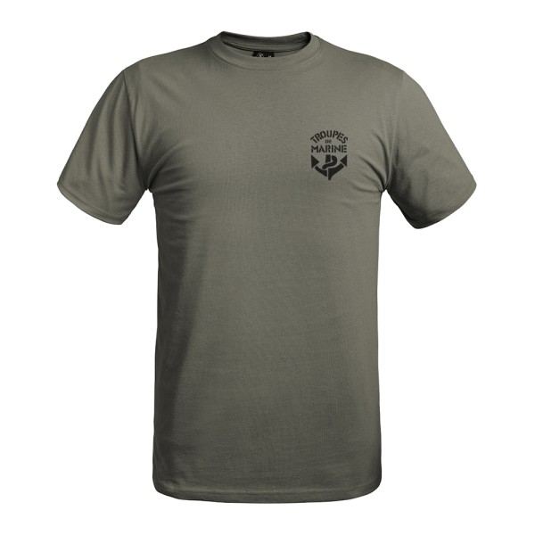 A10 - T-SHIRT STRONG TROUPES DE MARINE