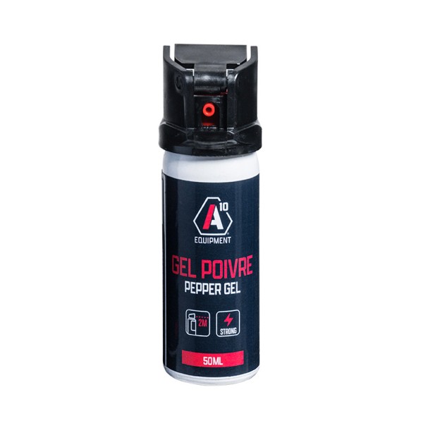 A10 - LACRYMOGENE GEL POIVRE 50ML - Airsoft Direct Factory