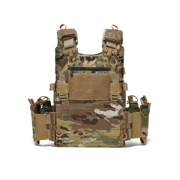 AS-DF - GILET PORTE PLAQUE TACTIQUE - Airsoft Direct Factory