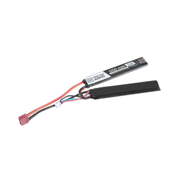 SPECNA ARMS - BATTERIE LIPO 1200 MAH DEAN - Airsoft Direct Factory