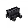 JS-TACTICAL - REAUSSEUR HAUT DE RAIL 4 SLOT - Airsoft Direct Factory