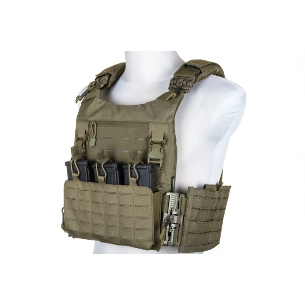 SPECNA ARMS - GILET PORTE PLAQUE QR OD - Airsoft Direct Factory