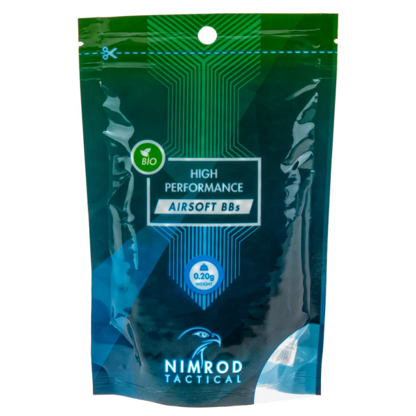 NIMROD - BIO 0.20GR SACHET 1000 BILLES - Airsoft Direct Factory