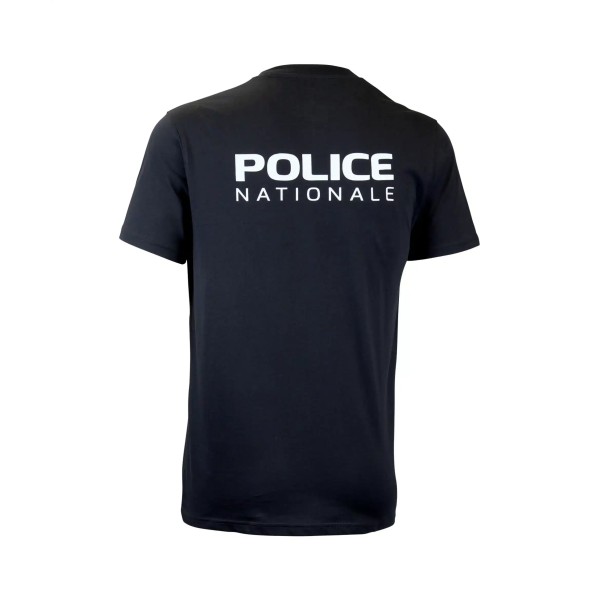 GK PRO - POLO T-SHIRT NOIR POLICE NATIONALE - AS-DF