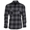 MIL-TEC - CHEMISE BUCHERON NOIR/GRIS - AS-DF