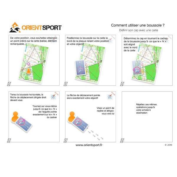 ORIENTSPORT - BOUSSOLE MOLITAIRE ALPHA - AS-DF