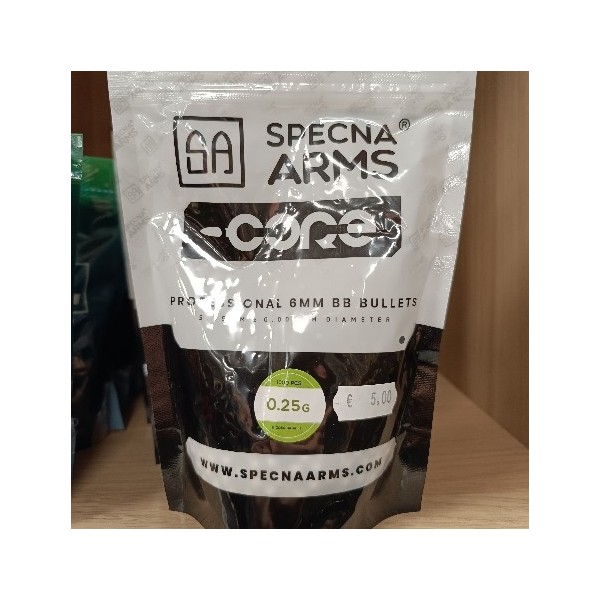 SPECNA ARMS - BILLE BIO CORE 0.20GR SACHET 1000 BBS