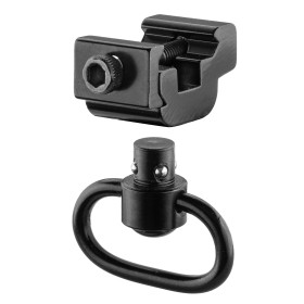 BO - Attache Sangle QD Rail Picatinny – Fixation Rapide Airsoft