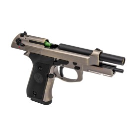 RAVEN - Pistolet Airsoft Raven R9 GBB – Alu Brossé 24 Billes