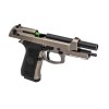 RAVEN - Pistolet Airsoft Raven R9 GBB – Alu Brossé 24 Billes