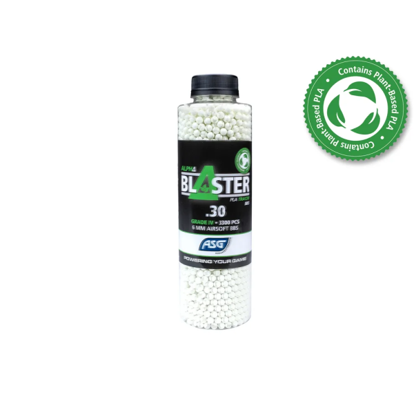 ASG - Billes BIO 0.30g Alpha Blaster Traçantes Vertes