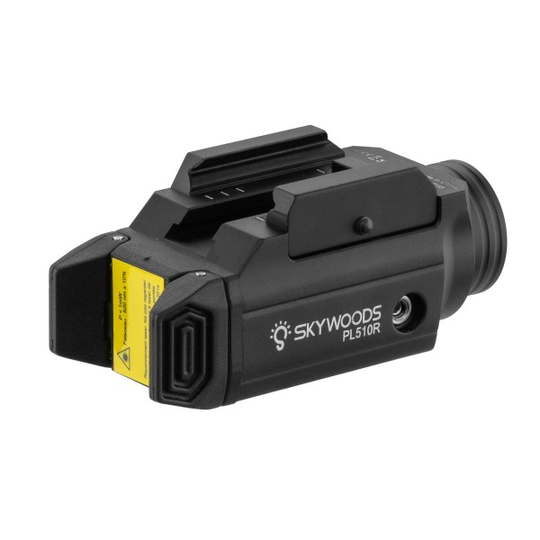 SKYWOODS - LAMPE LASER ROUGE PISTOLET 510 LUMENS