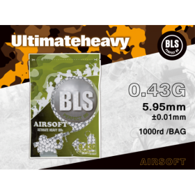 BLS - BILLE AIRSOFT 0.43GR BIODEGRADABLE 1000pcs BLS - 1
