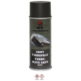 MFH - BOMBE DE PEINTURE ARMEE, OD VERT, MAT, 400 ml MFH - Max Fuchs - 1
