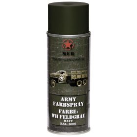 MFH - Bombe de peinture armée, WH GRIS-VERT, mat, 400 ml MFH - Max Fuchs - 1