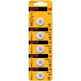 KODAK - LOT DE 5 PILES CR2032 AS-DF - 1
